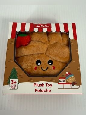 Tim Hortons 2024 Plush Toy Frankie Apple Fritter Limited Edition New w/ Box